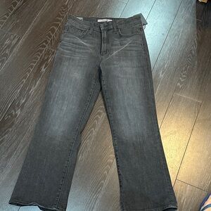 Joe's Jeans Charcoal Wide Leg Jeans